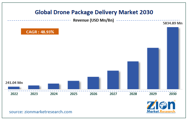 Drone Package Delivery Market Size
