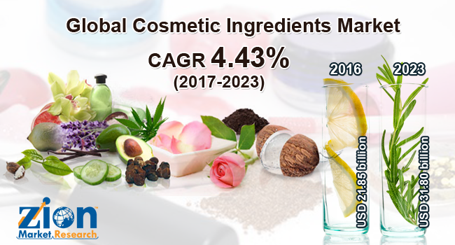 Global Cosmetic Ingredients Market