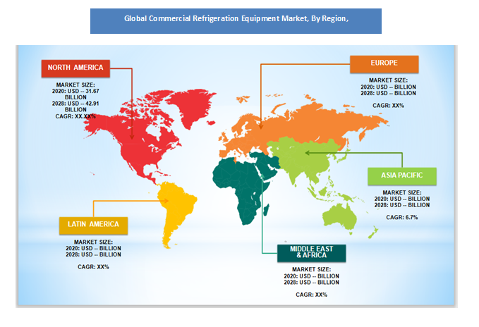Commercial Refrigeration Equipment Market by Region