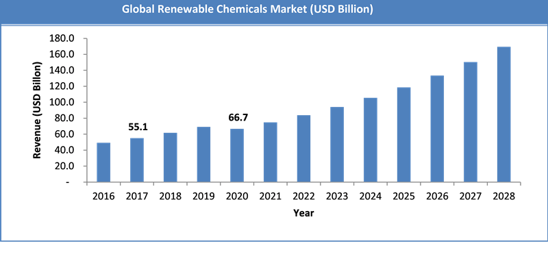 Global Renewable Chemicals Market Size