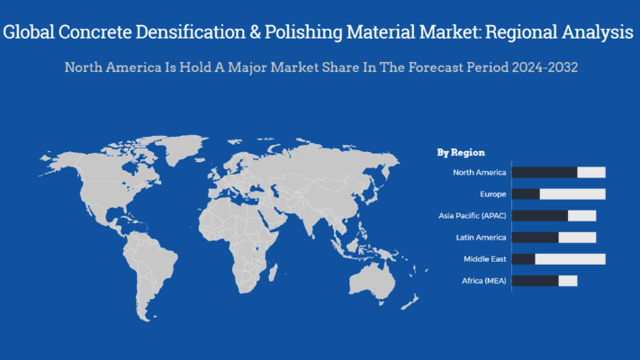 Global Concrete Densification & Polishing Material Market Regional Analysis