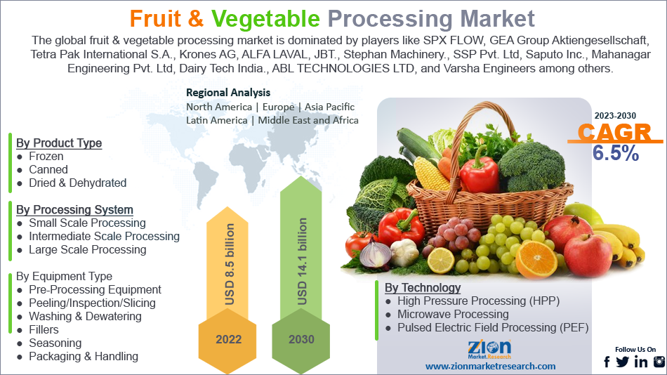 Global Fruit & Vegetable Processing Market