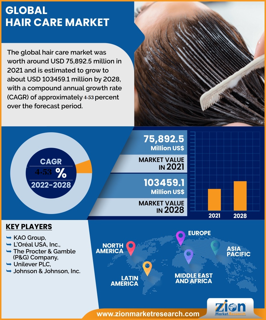 Global Hair care Market Size