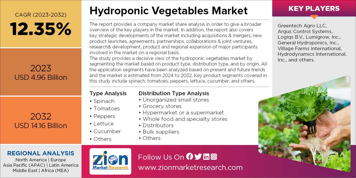 Global Hydroponic Vegetables Market